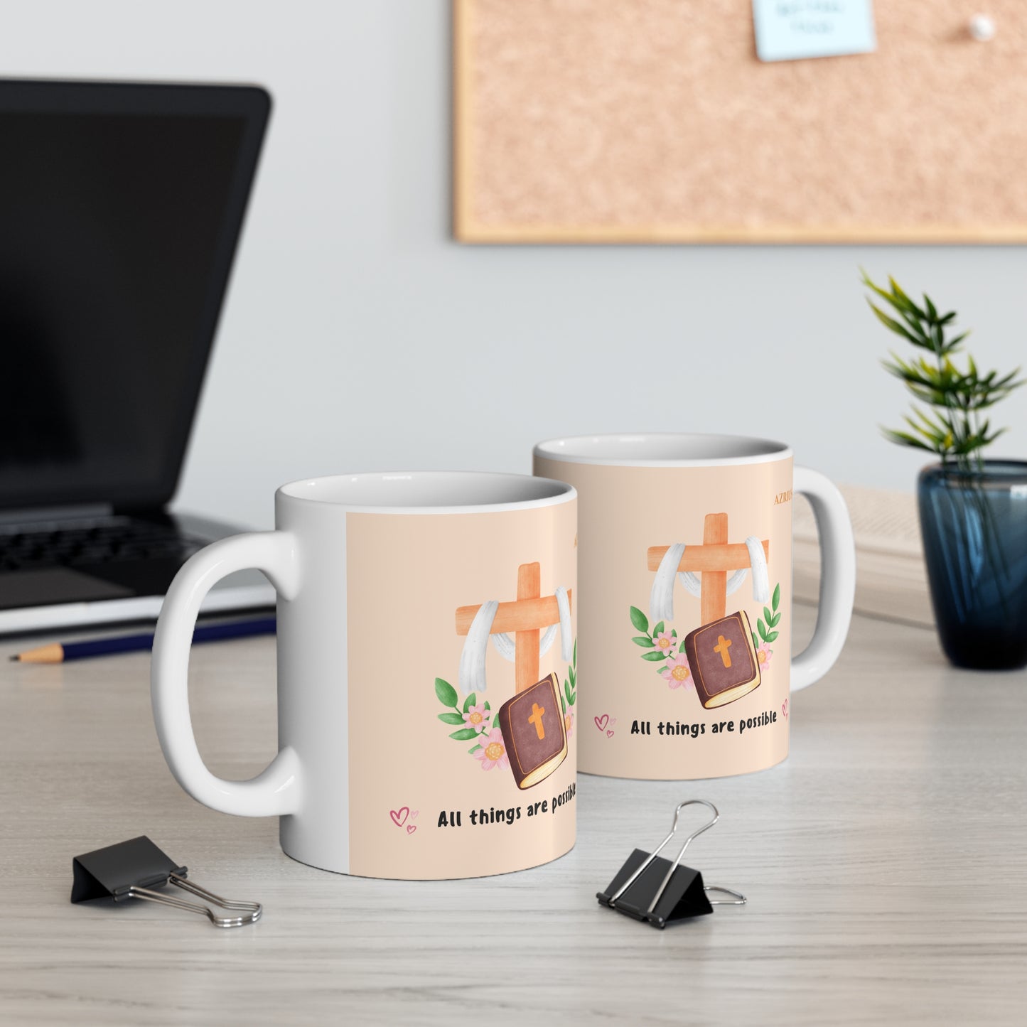 All Things Are Possible Mug | Christian Mug