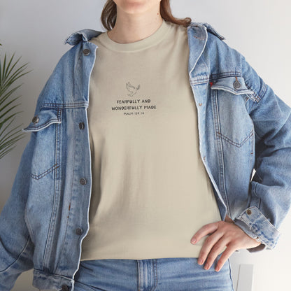 Fearfully and Wonderfully Made | Women's Christian T-shirt