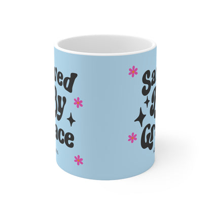 Saved by Grace Mug | Christian Mug