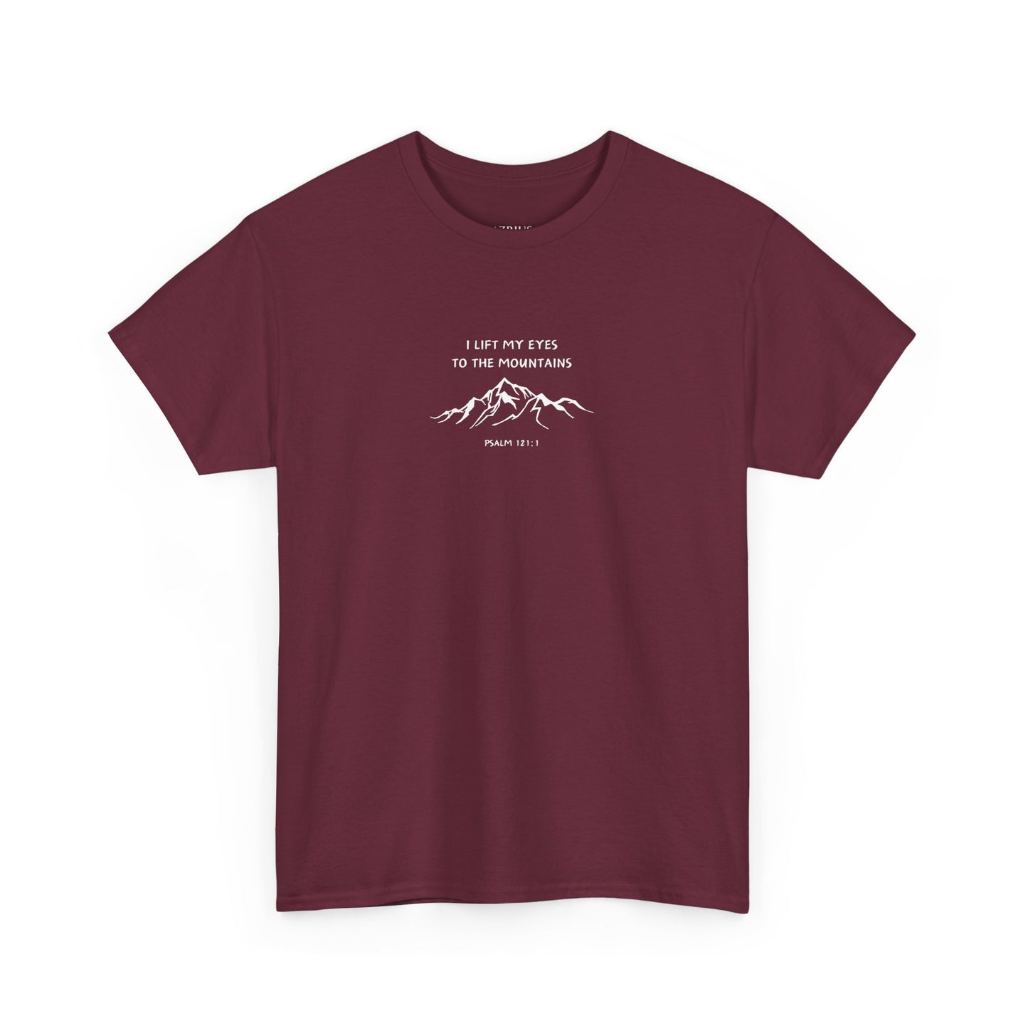 I Lift My Eyes To The Mountains | Christian T-shirt