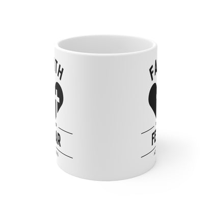 Faith Over Fear Mug | Christian Mug