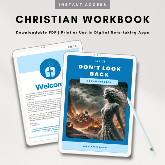 Don't Look Back - Christian Workbook