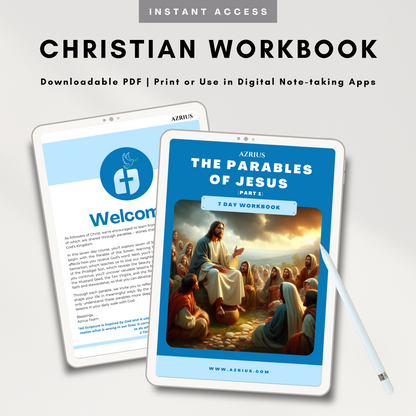 The Parables of Jesus (Part 1) - Christian Workbook